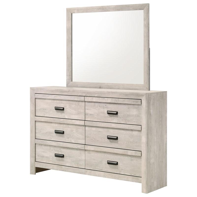 Large Picture of Crown Mark Valor B9330-11 Dresser Mirror