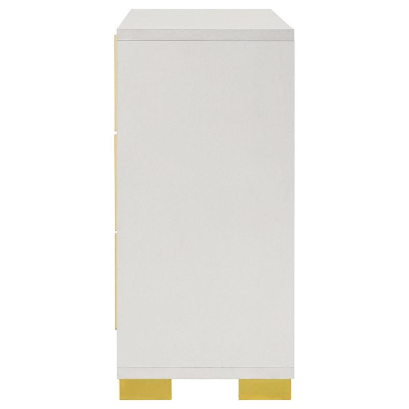 Large Picture of Coaster Furniture Marceline 222933 6-Drawer Dresser - White