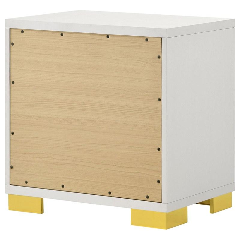 Large Picture of Coaster Furniture Marceline 222932 2-Drawer Nightstand - White