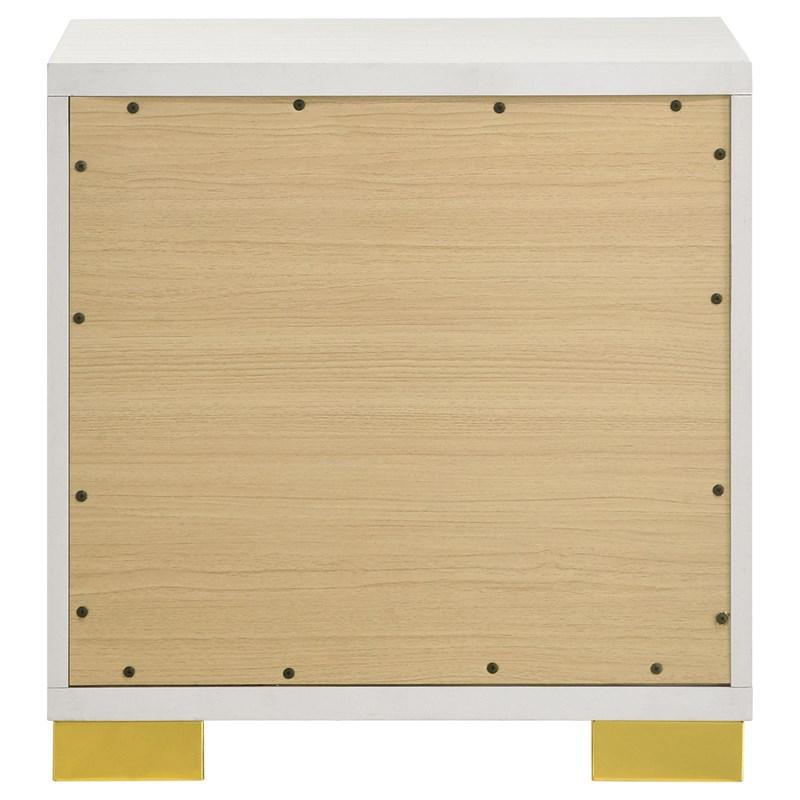 Large Picture of Coaster Furniture Marceline 222932 2-Drawer Nightstand - White