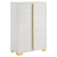 Coaster Furniture Marceline 222935 5-Drawer Bedroom Chest - White (Chests - 5 Drawers)