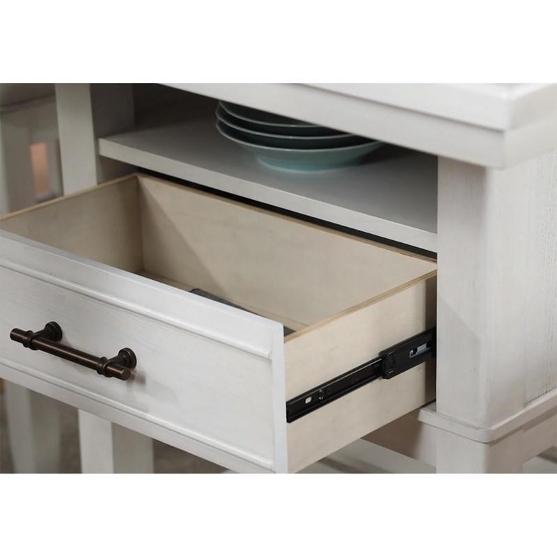 Large Picture of Crown Mark Wendy 2717T-4060 Counter Height Dining Table