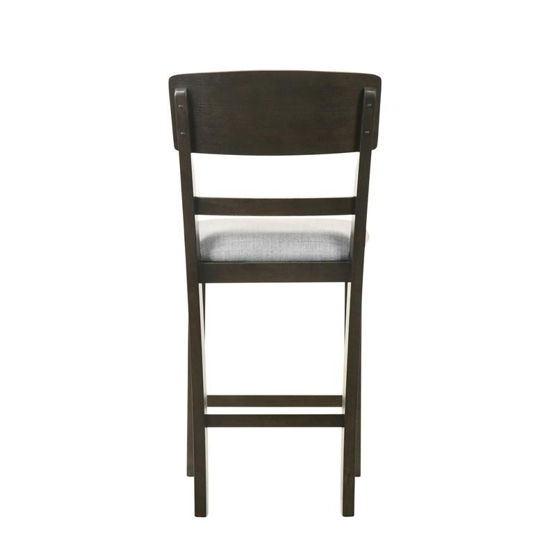 Large Picture of Crown Mark Oakly 2848S-24 Counter Height Dining Chair