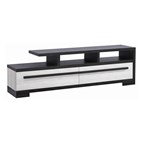Crown Mark Remington B8162-9 TV Stand - Black/White