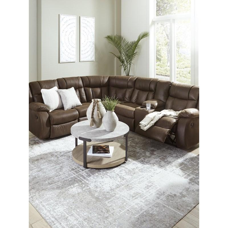 Large Picture of Signature Design by Ashley Trail Boys 82703S1C 2 pc Reclining Sectional