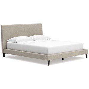 Signature Design by Ashley Cielden B1199-94 California King Upholstered Bed with Roll Slats (Beds - California King)