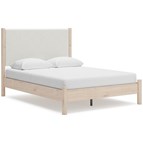 Signature Design by Ashley Cadmori B2615B4 Queen Upholstered Panel Bed