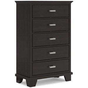 Signature Design by Ashley Covetown B441-46 Five Drawer Chest (Chests - 5 Drawers)