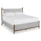 Signature Design by Ashley Lyncott B615B2 Queen Upholstered Panel Bed
