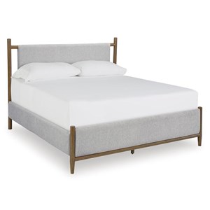 Signature Design by Ashley Lyncott B615B2 Queen Upholstered Panel Bed (Beds - Queen)