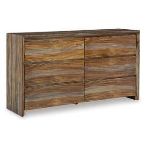 Signature Design by Ashley Dressonni B790-31 Dresser (Dressers - 6 Drawers)