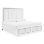 Signature Design by Ashley Chalanna B822B4 King Upholstered Storage Bed