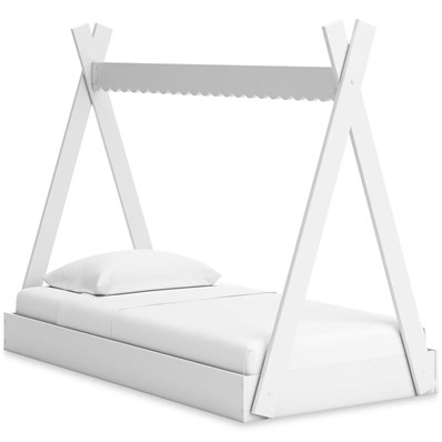 Signature Design by Ashley Hallityn EB1810-121 Twin Tent Complete Bed in Box
