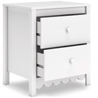 Signature Design by Ashley Hallityn EB1810-292 Two Drawer Night Stand