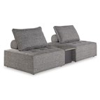 Signature Design by Ashley Bree Zee P160P4 3 pc Outdoor Sectional