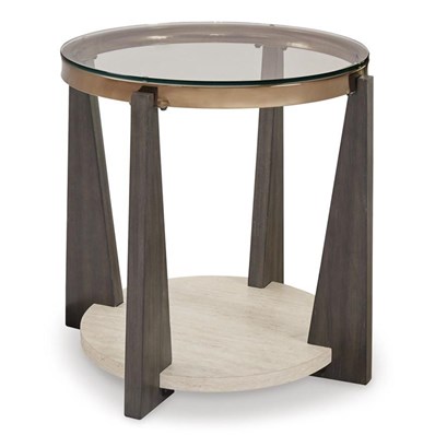 Signature Design by Ashley Frazwa T432-6 Round End Table