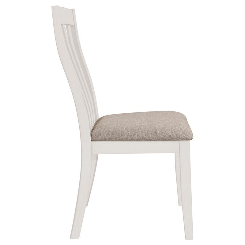 Large Picture of Coaster Furniture Nogales 122302 Wood Dining Side Chair - Off White