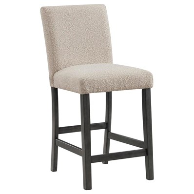 Coaster Furniture Alba 123129 Boucle Upholstered Counter Chair - Beige