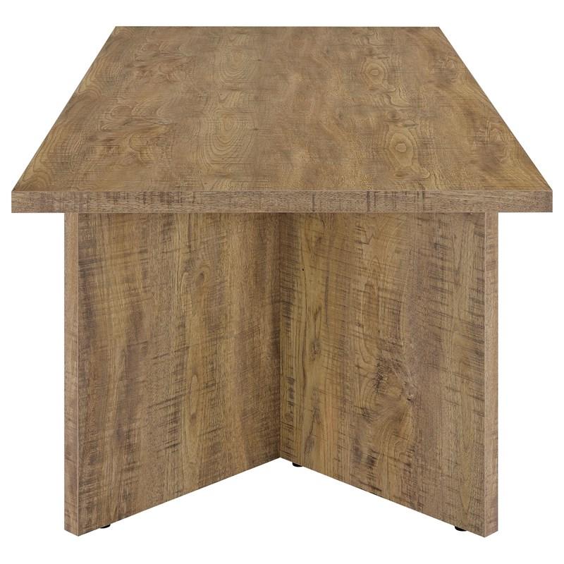 Large Picture of Coaster Furniture Jamestown 183020 84-inch Composite Wood Dining Table - Mango