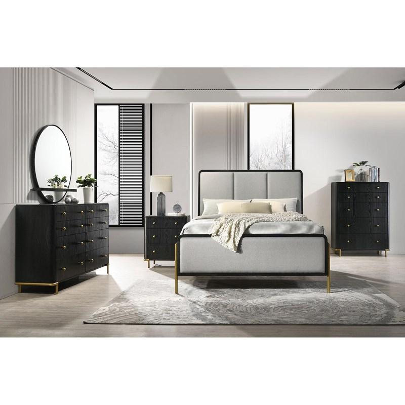 Large Picture of Coaster Furniture Arini 224335 5-Drawer Bedroom Chest - Black