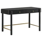 Coaster Furniture Arini 224337 2-Drawer Vanity Desk Makeup Table - Black