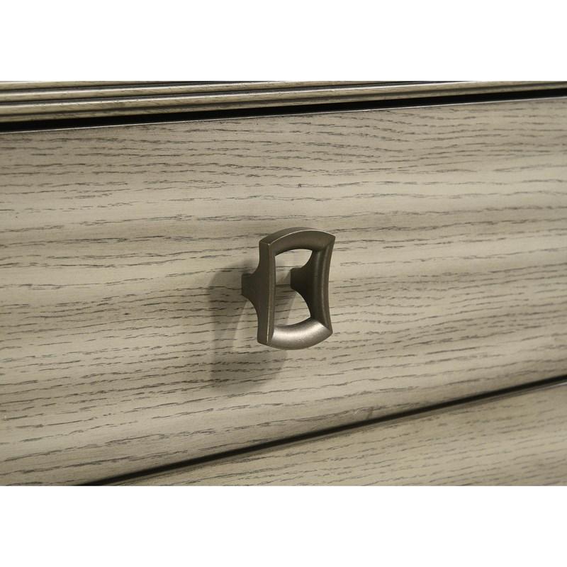 Large Picture of Coaster Furniture Giselle 224392 3-Drawer Nightstand Bedside Table with LED - Rustic Beige