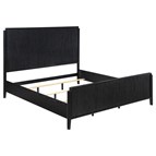 Coaster Furniture Brookmead 224711KE Wood Eastern King Panel Bed - Black