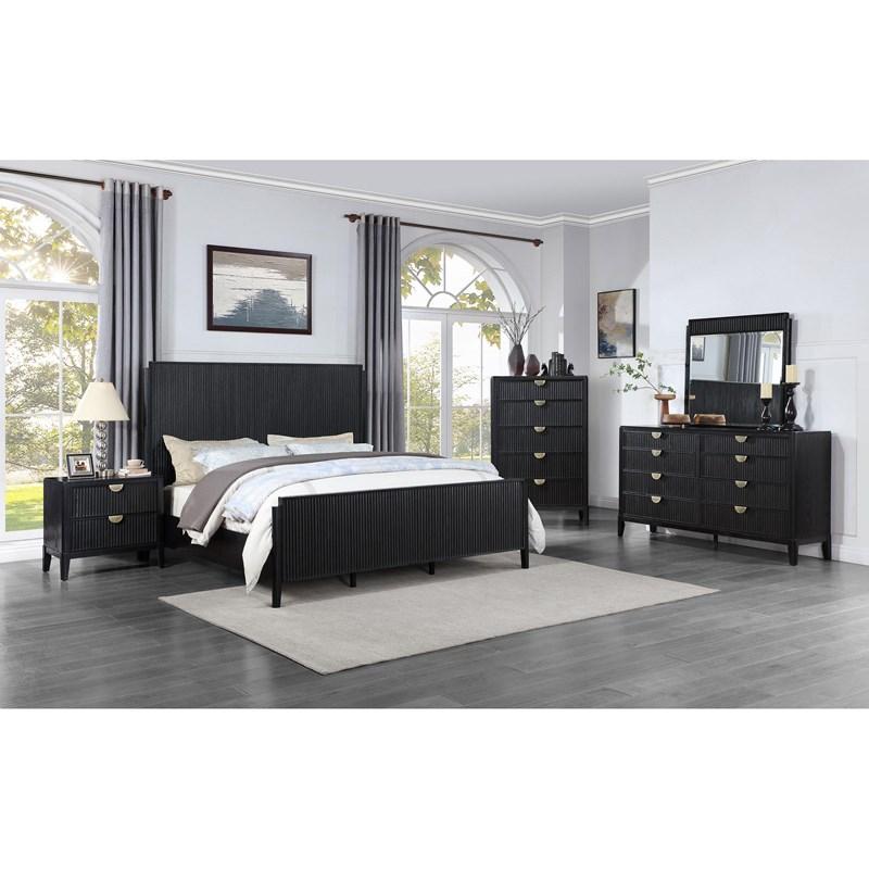 Large Picture of Coaster Furniture Brookmead 224713 8-Drawer Dresser - Black