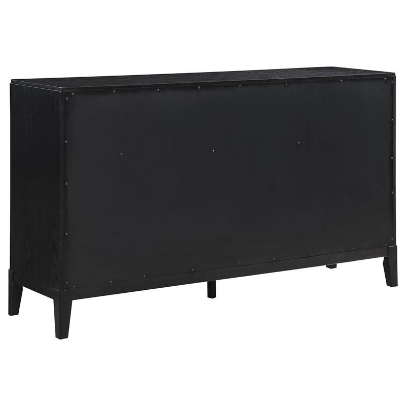 Large Picture of Coaster Furniture Brookmead 224713 8-Drawer Dresser - Black