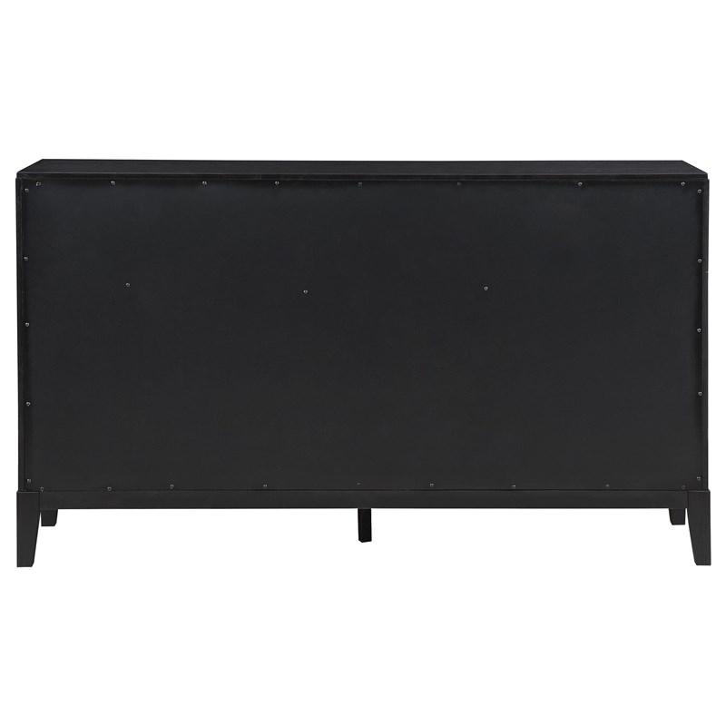 Large Picture of Coaster Furniture Brookmead 224713 8-Drawer Dresser - Black