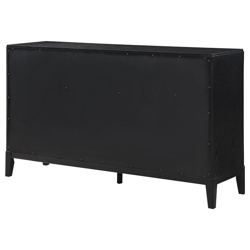 Large Picture of Coaster Furniture Brookmead 224713 8-Drawer Dresser - Black