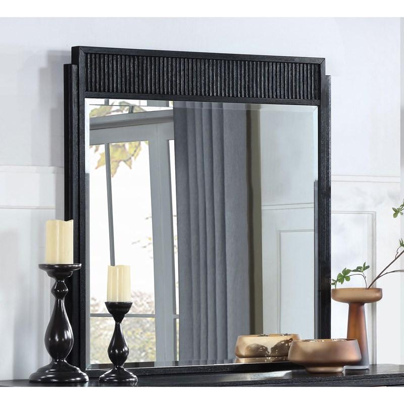 Large Picture of Coaster Furniture Brookmead 224714 Dresser Mirror - Black