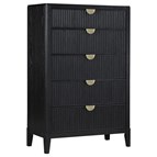 Coaster Furniture Brookmead 224715 5-Drawer Bedroom Chest - Black