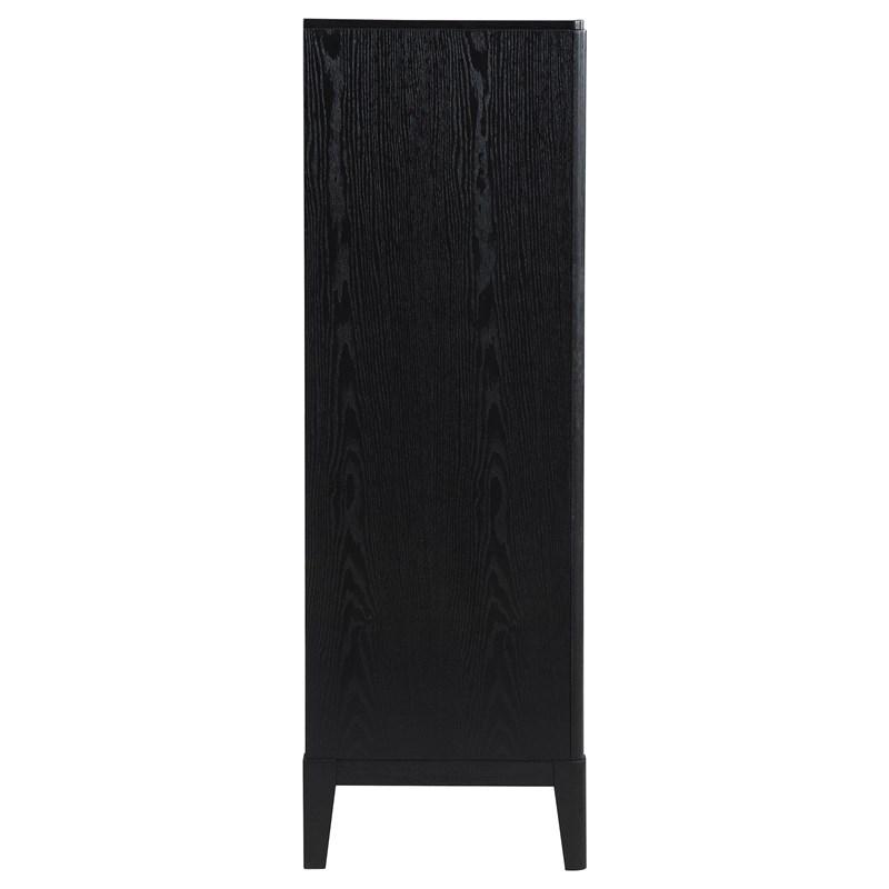 Large Picture of Coaster Furniture Brookmead 224715 5-Drawer Bedroom Chest - Black