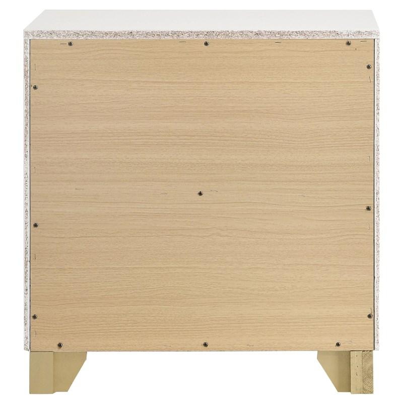Large Picture of Coaster Furniture Caraway 224772 2-Drawer Nightstand - White