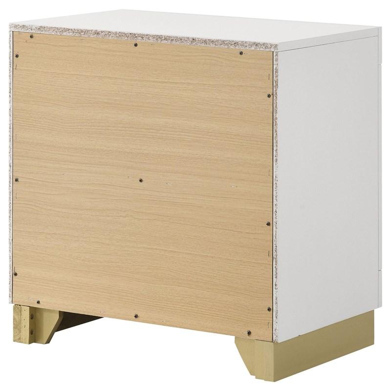 Large Picture of Coaster Furniture Caraway 224772 2-Drawer Nightstand - White
