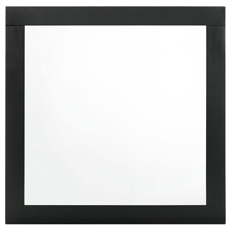 Large Picture of Coaster Furniture Caraway 224784 Dresser Mirror - Black