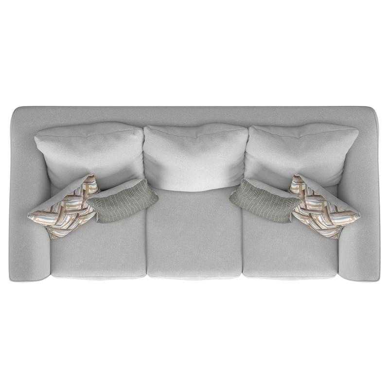 Large Picture of Coaster Furniture Salizar 508581 Upholstered Flared Arm Sofa - Sand