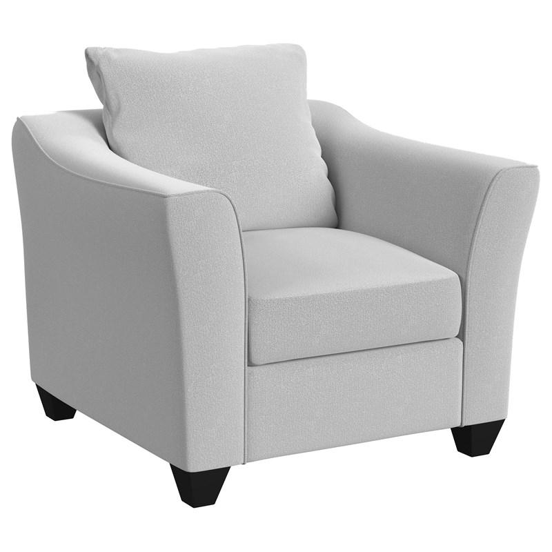 Coaster Furniture Salizar 508583 Upholstered Flared Arm Accent Chair - Sand