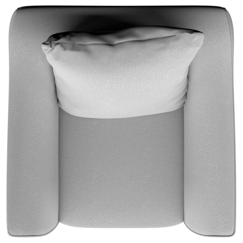 Large Picture of Coaster Furniture Salizar 508583 Upholstered Flared Arm Accent Chair - Sand