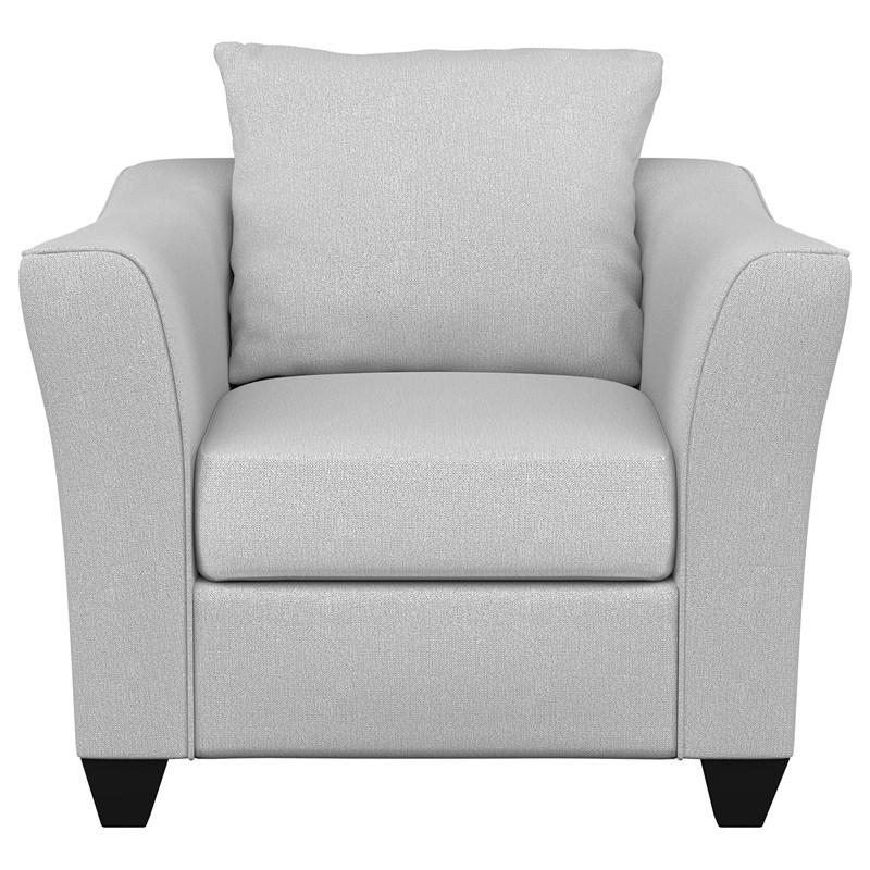 Large Picture of Coaster Furniture Salizar 508583 Upholstered Flared Arm Accent Chair - Sand