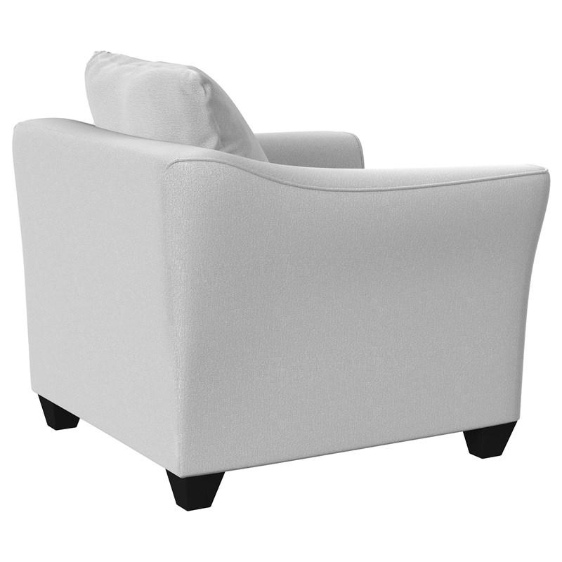 Large Picture of Coaster Furniture Salizar 508583 Upholstered Flared Arm Accent Chair - Sand