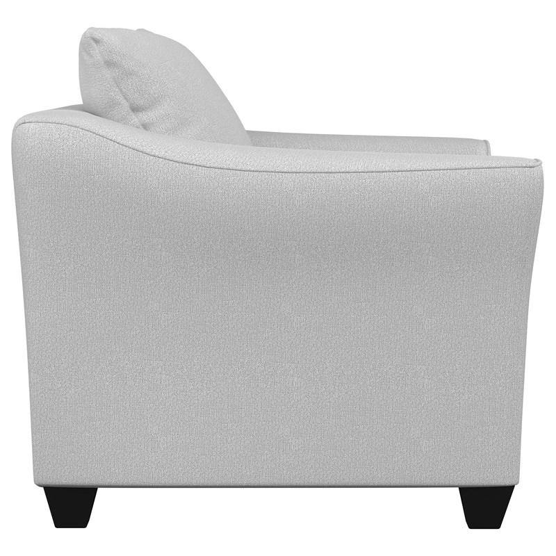 Large Picture of Coaster Furniture Salizar 508583 Upholstered Flared Arm Accent Chair - Sand