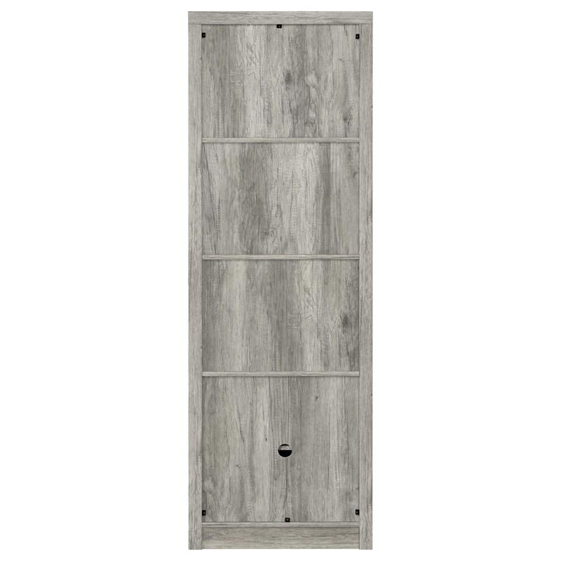 Large Picture of Coaster Furniture Burke 701024-SET 3-Piece Entertainment Center - Grey Driftwood