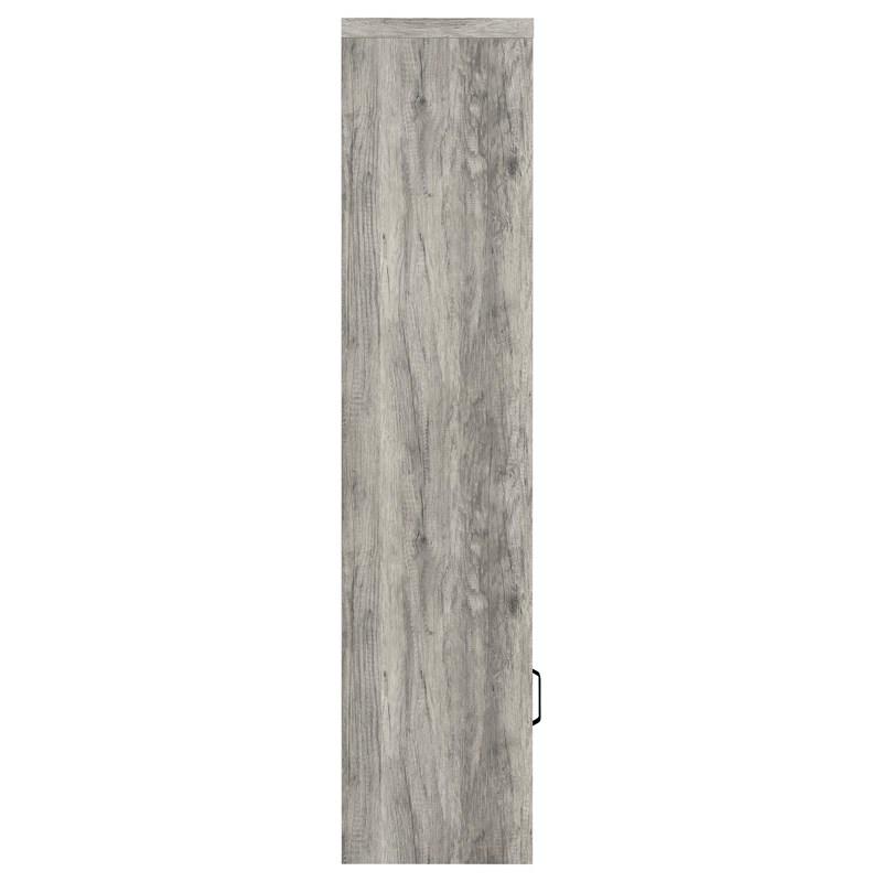 Large Picture of Coaster Furniture Burke 701024-SET 3-Piece Entertainment Center - Grey Driftwood