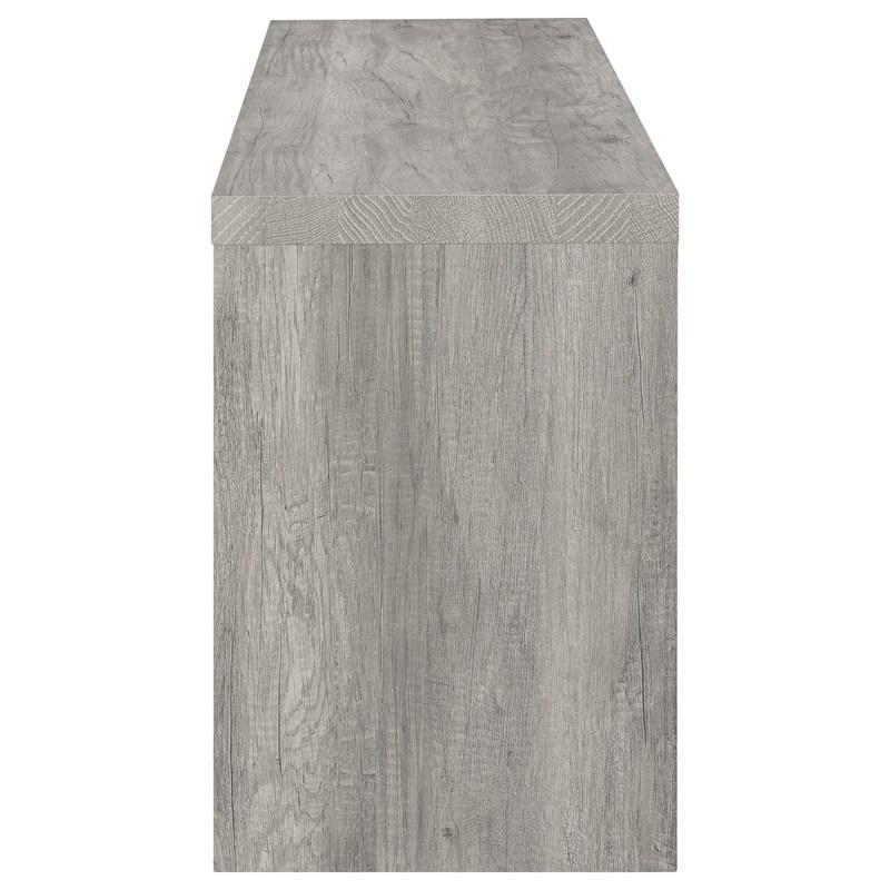 Large Picture of Coaster Furniture Burke 701024-SET 3-Piece Entertainment Center - Grey Driftwood