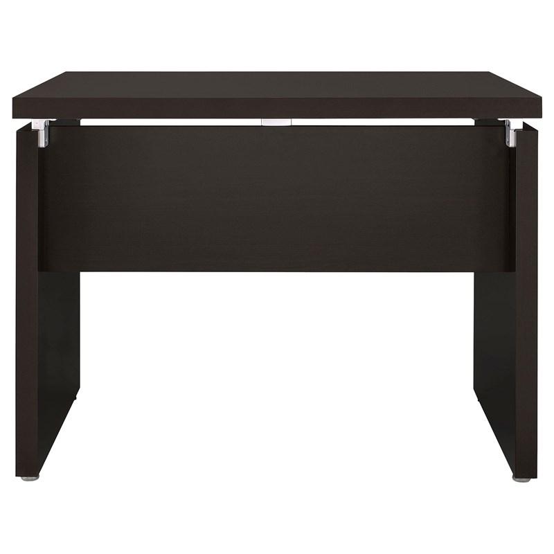 Large Picture of Coaster Furniture Skylar 800891L 83-inch L-Shaped Office Computer Desk - Cappuccino