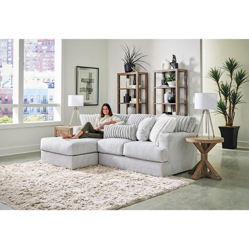 Large Picture of Jackson Furniture Logan 3303 2 pc Sectional - Moonstruck