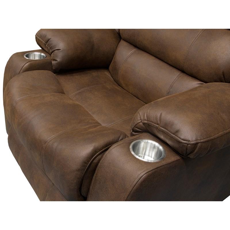 Large Picture of Catnapper Beckley 33162 Rocker Recliner - Walnut