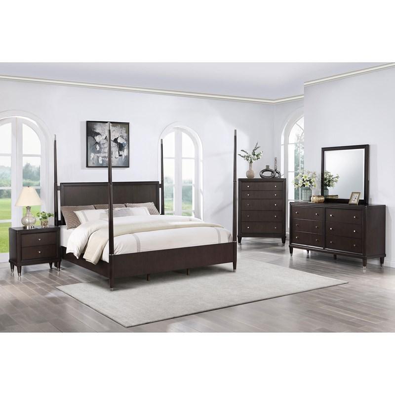 Large Picture of Coaster Furniture Emberlyn 223063 6-Drawer Dresser - Brown